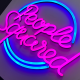 Colorful Led Flexible Neon Sign Shopping Mall Acrylic Billboard Logo