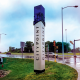Outdoor Durable Pylon Signs Creative Company Store Pylon Sign Design