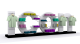 Special Clothing Store Display Shelves Customized Garment Shop Display Stand