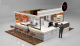 Large Bubble Tea Kiosk Design Customized Tea Juice Kiosk For Shopping Mall
