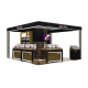 perfume display kiosk