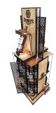 Wine Retro Indoor Wood Display Stand