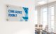 Custom Office Acrylic Sign Design Modern Company Business Acrylic Logo 