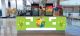 3m by 3m wooden sweet corn kiosk mall corn booth used in Dubai for sale 