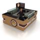 Cupcake display kiosk | custom chocolate glass showcase  
