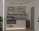 Small Coffee Bar Counter Office Tea Corner Design
