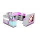 eyebrow threading desk