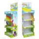 Paper Supermarket Toys Display Shelf Children Toys Display Stand Design