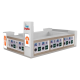 15ft by 12ft custom T-shirt printing kiosk mall T-shirt counter for sale 