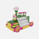 candy display cart
