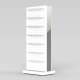 Double‑Sided Pegboard Display Stand