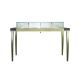 Stainless Steel Jewelry Display Showcase Modern Jewelry Shop Display Table