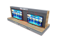 TV Mall Display Stand TV Retail Floor Stand TV Display Furniture Design
