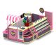 5m by 2.4m fantastic candy display kiosk with nuts display shelves used in mall 