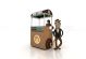 Wooden Cart Display Cookie Retail Cart Removable Wooden Cart Kiosk