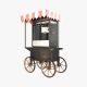 cart display stand