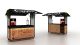 Metal Wine Moveable Cart