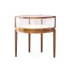 New Fashion Curved Jewelry Display Showcase Modern Stainless Steel Jewelry Display Stand