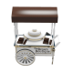 Small Boutique Mobile Cart Design Use For Mall/Store