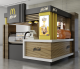 Fashion Wooden Coffee kiosk 