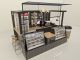 High end coffee kiosk Cafe Display Bar Counter Shopping Mall kiosk for sale