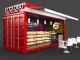 Outdoor cake display container shop | dessert retail container store for sale