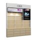 cosmetic display showcase