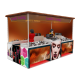 Fantastic cosmetic display kiosk modern makeup display booth design for sale 