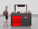 cosmetics display stand