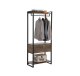 Retro Clothes Shop Display Rack Classical Garment Store Display Shelf