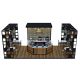 Luxury bakery display kiosk fast food cake mall kiosk solid wood coffee kiosk with sitting area.