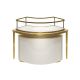 Special Cured Shape Jewelry Display Counter Customized Jewelry Store Display Cabinet