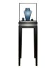 Pedestal display showcase metal jewelry furniture display