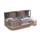 High quality for mall pizza kiosk | cake & snack retail stand for sale