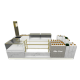 4m by 2.5m perfume display kiosk cosmetic display booth with glass showcase 