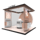 perfume kiosk