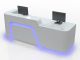 White color reception counter