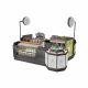 3m by 2m wooden perfume display kiosk cosmetic display counter with perfume display shelves for sale 