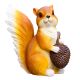 Outdoor Park Landscape Ornament Simulation Squirrel Fiberglass Sculpture