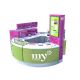 Round Fronzen Yogurt kiosk