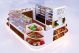 Retail Food Snack Kiosk Chocolate Sweet Display Counter 