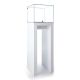 Glass Pedestal Showcase