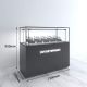 Black Glossy Watch Shop Kiosk In Mall For Amani With Luxury Shop-in-Shop Design 