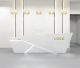 Popular Hair Salon Reception Desk Modern Barber Shop Front Counter
