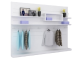 Simple Men’s Garment Shop Display Stand Wall Clothing Display Shelf