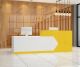 Creative Two Person Reception Desk Modern Front Desk Design