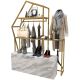 Unique Style Clothes Shop Display Stands Delicate Garment Display Racks
