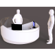 Modern Round Shape Reception Desk Practical Store Front Desk Design 
