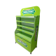 OEM Custom size candy display rack colorful sweets candy shelving
