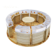 circle jewelry display kiosk